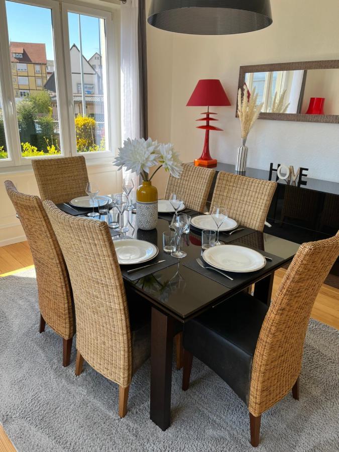 Appartement De Prestige Au Centre Climatise Avec Jardin Prive كولمار المظهر الخارجي الصورة